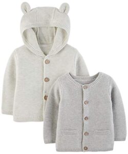 Simple Joys by Carter's Baby 2-Pack Knit Cardigan Sweaters