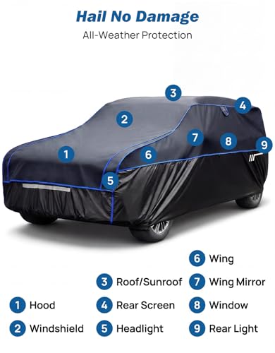 Waterproof All Weather Hail Protection Car Cove