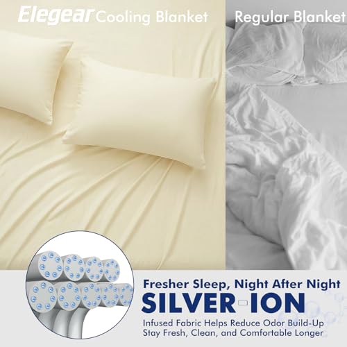 Breathable Lightweight Cold Blanket for Night Sweats