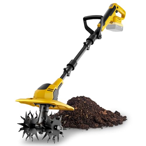 9-in. Tilling Width & 7-in. Depth