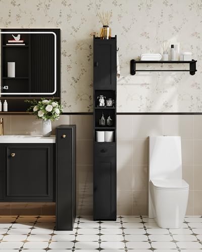 Narrow Tall Bathroom Cabinet