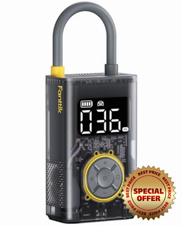 Fanttik X9 Pro Portable Tire Inflator for Compact Car