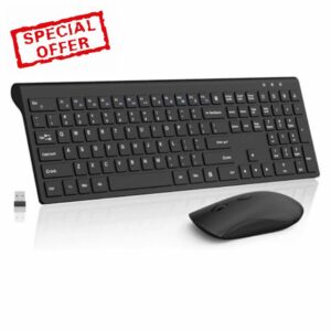 Wireless Keyboard and Mouse Combo