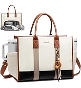 LOVEVOOK Lunch Backpack with Lunch Compartment,15.6 Inch Laptop Work Travel Insulated Cooler Back...