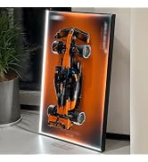 iLuane Display Wallboard for LEGO Technic Ferrari SF-24 42207 Model Car Building Sets, Adult Coll...