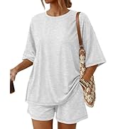 Trendy Queen 2 Piece Summer Set Oversized Top & Loose Fit Shorts with Pockets