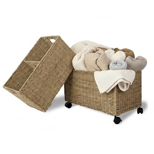 Under Table Under Desk Woven Storage Bins