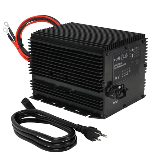 24V 25A Scissor Lift Battery Charger Compatible with Genie Skyjack JLG Scissor Lifts