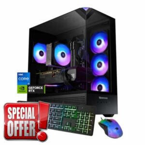 iBUYPOWER Element Gaming PC Desktop Computer Intel Core i7 14700F CPU