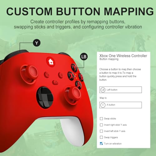 Wireless Gaming Xbox Controller Compatible with Xbox Series X|S