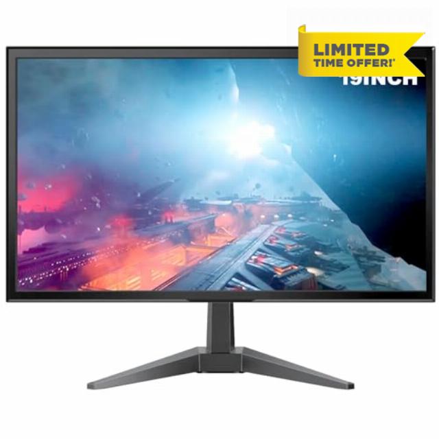 19-inch Full HD 75Hz Small Thin Monitor for laptops