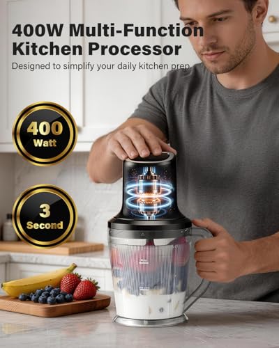 4-Cup Processor Bowl & 2-Cup Chopper Bowl