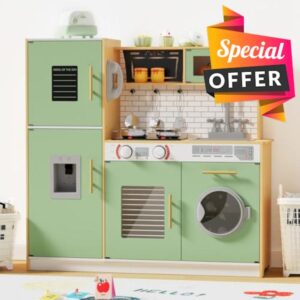 Babytronic Wooden Kitchen Playset for Kids