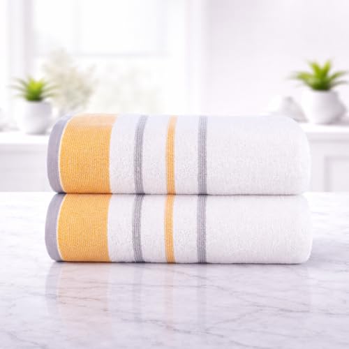 35"x70" 2Bath Sheet Towels for Bathroom (Gift Set for Women & Men)