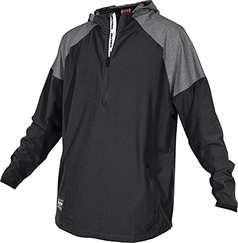 Rawlings | Men's Colorsync Long Sleeve Hooded Jacket | Athletic Training Apparel | Adult Sizes | Multiple Colors