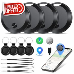 Air Tracker Tags-4 Pack: Smart Bluetooth Tracker