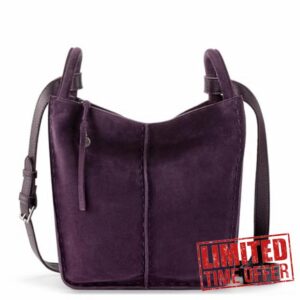 The Sak Los Feliz Crossbody Purse - Women's Leather Handbag For Everyday & Travel - Cross Body With Adjustable Shoulder Strap
