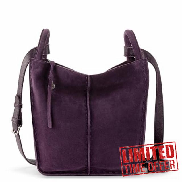 The Sak Los Feliz Crossbody Purse - Women's Leather Handbag For Everyday & Travel - Cross Body With Adjustable Shoulder Strap