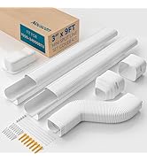 Mini Split Wall Mounting Bracket: Heavy Duty Air Conditioner Unit Support for 7000 - 12000 Btu, O...