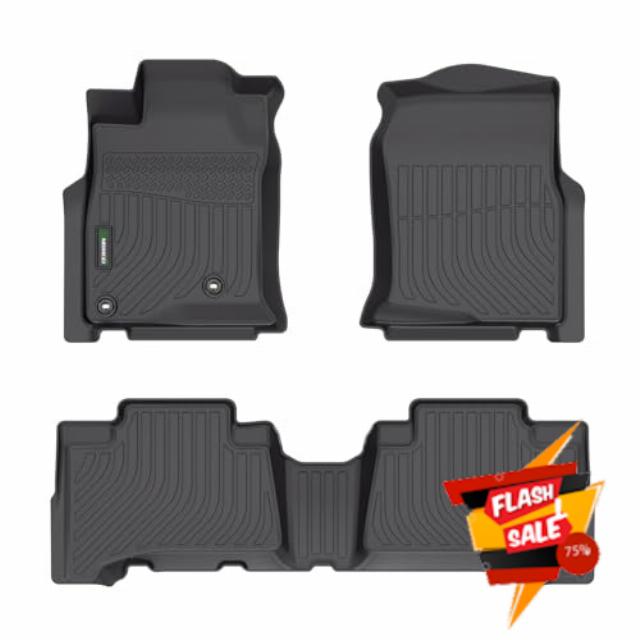 ANBINGO®Floor Mats Fit for Toyota 4Runner(5&7 Seats) 2003-2009 All Weather Mats for Toyota 4Runner TPE Car Mat Rugs for 2004 4Runner Rubber Trunk Carpet for 2005 4Runner Automotive Accessories
