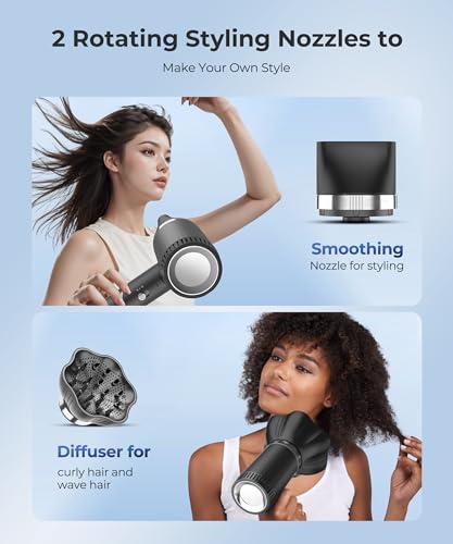 Hair Dryers with Diffuser & Nozzle