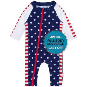 SwimZip Boys' Long-Sleeve UPF 50+ Swimsuit for Baby