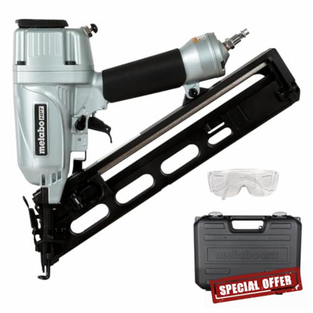 Metabo HPT Finish Nailer with Air Duster