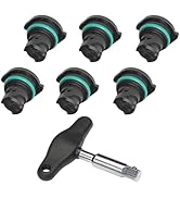 DPTOOL 6706 Fuel Injector Rail Assembly Remover Tool V6 4 Cylinder Engine Compatible with Cadilla...