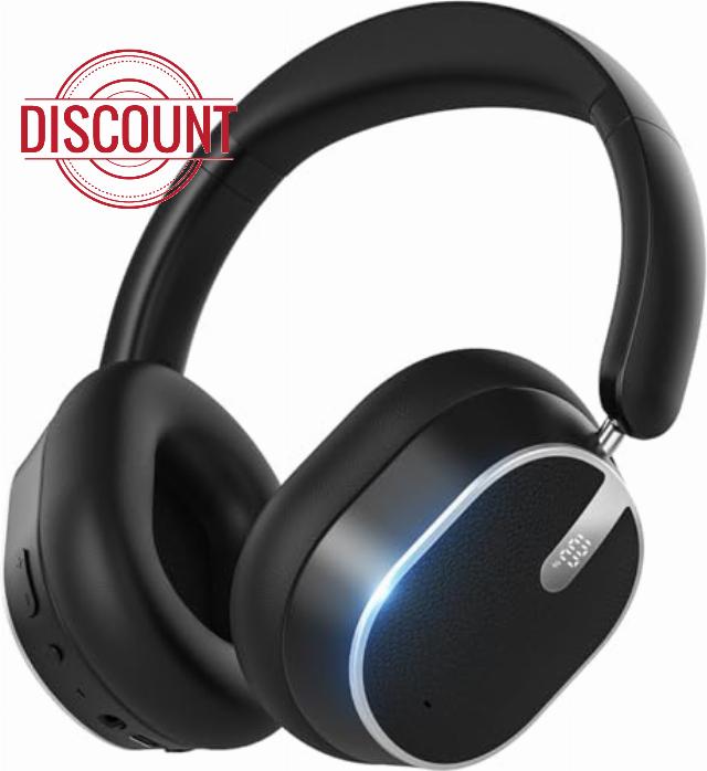 Hybrid Active Noise Cancelling Bluetooth Headphones