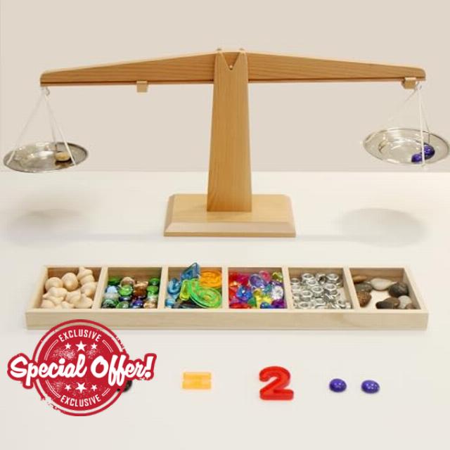 Balance Teaching Scale and Loose Parts