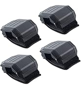 UTV Windshield Adjustable Mounting Clamp Kit, Windshield Fixed Clamps Straps, Compatible with Pol...