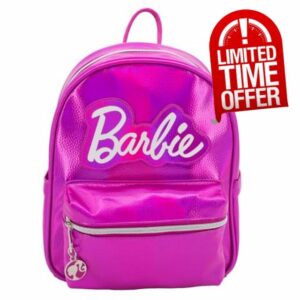 AI ACCESSORY INNOVATIONS Barbie Iconic Vegan Leather Cosplay Mini Backpack Purse