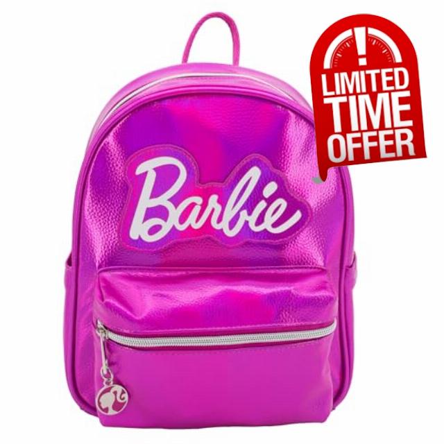 AI ACCESSORY INNOVATIONS Barbie Iconic Vegan Leather Cosplay Mini Backpack Purse