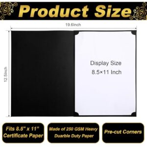 Diploma Covers Gold Foil Border