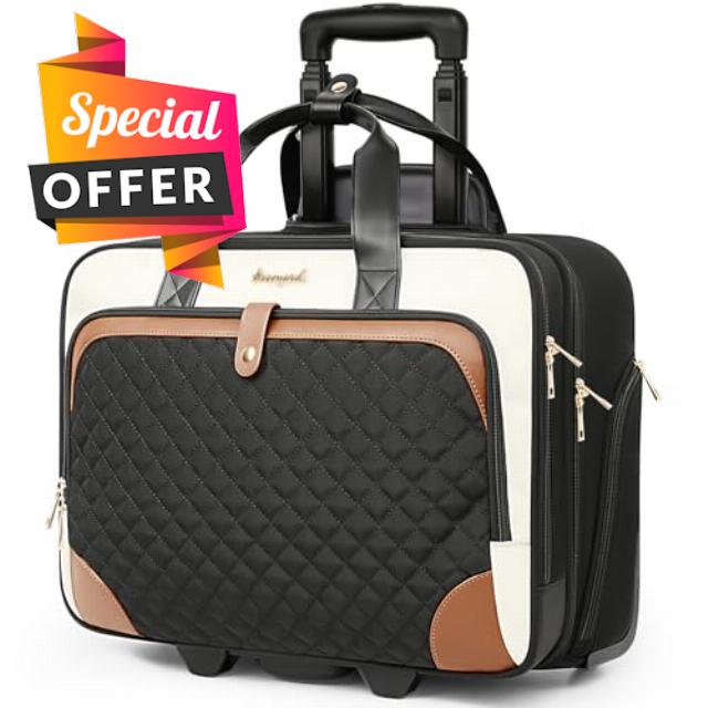 Arcoyard Rolling Laptop Bag