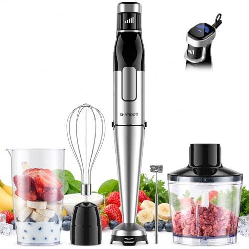 5-in-1 Stick Blender with Variable Speed Trigger
