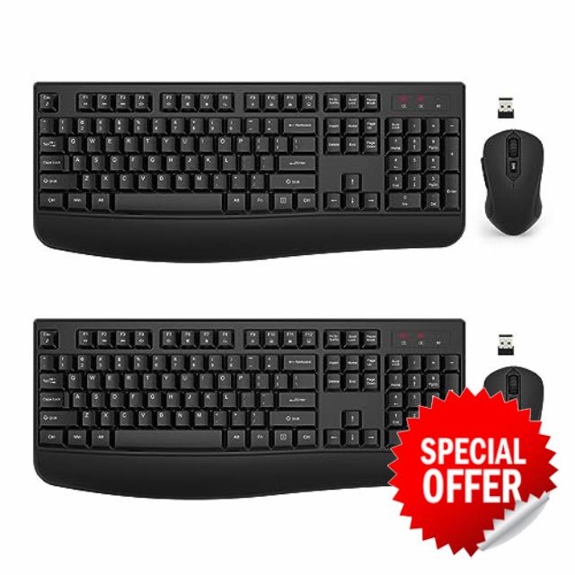 Wireless Keyboard and Mouse Combo