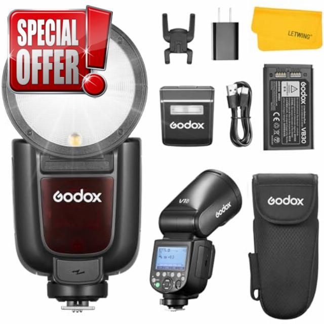 GODOX V1 Pro C V1Pro-C Flash for Canon