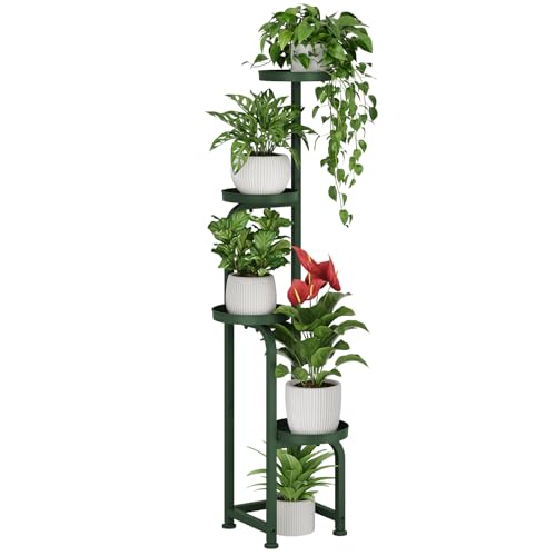 Tall Metal Flower Pot Stands for Multiple Plants