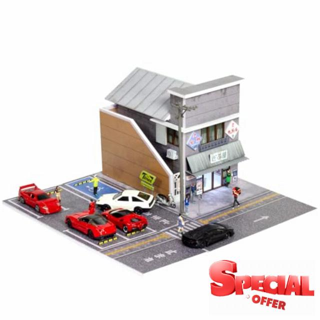 1/64 Scale Cars Display Case for Toy Model Car Display and Storage