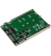 StarTech.com 2.5in SATA to Mini SATA SSD Adapter Enclosure - Mini PCIe ssd Adapter - SATA to mSAT...
