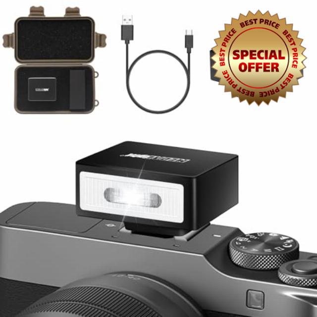 MEDALight F1 Mini Camera Flash Camera Flash Speedlite for Ricoh (GR3/GR3X