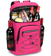 AMNOW Backpack Cooler Insulated Leak Proof for Men Wowen 36 Cans Soft Cooler Backpack Insulated W...