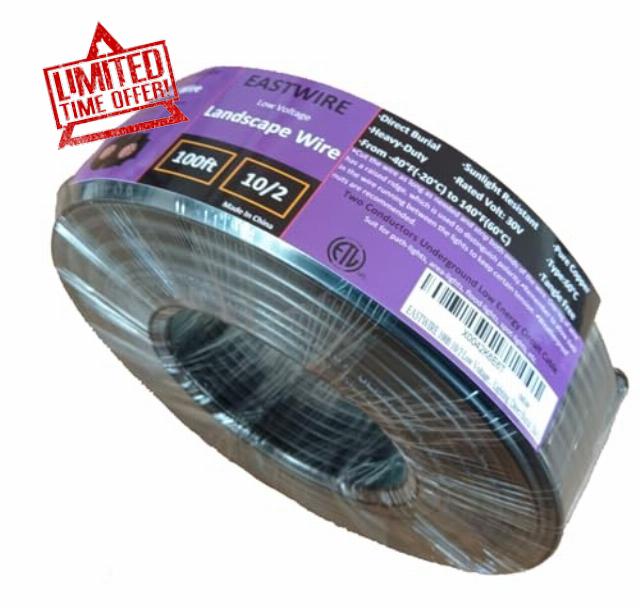 10/2 Low Voltage Landscape Lighting Copper Cable