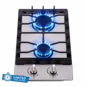 Gas Cooktop 2 Burners