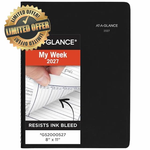 AT-A-GLANCE 2027 Appointment Book Planner