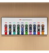 iLuane Display Wallboard for LEGO Speed Champions Collector's Pack 66802, Holds 10 Cars in One Fr...