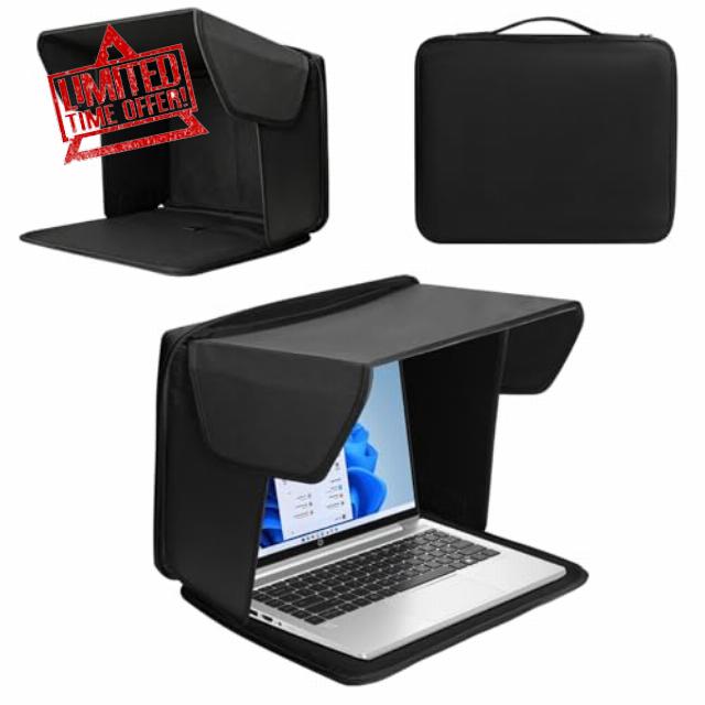 Laptop Sun Shade for Working Outside