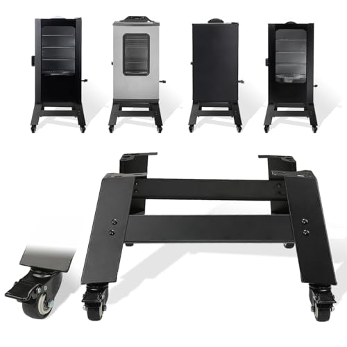 Leg Extension Kit with Wheels Compatible with 30 inch & 40 inch Masterbuilt Vertical Electric Smoker