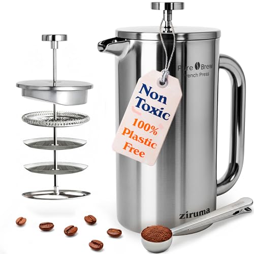 Surgical Stainless Steel Coffee Press